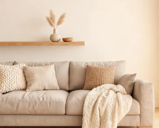 Decor pillows and throws